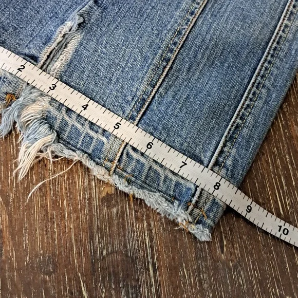 Hollister Company Vintage Y2K Junior Jeans Denim Size 3 Stretch Raw Hem Boot Cut - Picture 11 of 11
